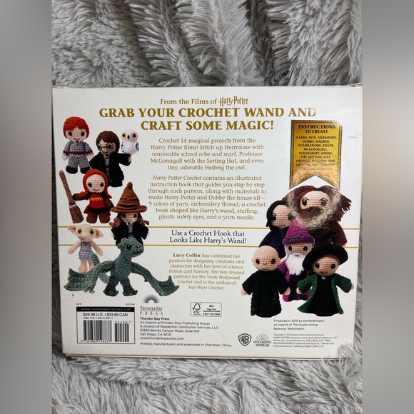 Harry Potter Crochet Kit New Wand for a Hook! - Picture 4 of 11